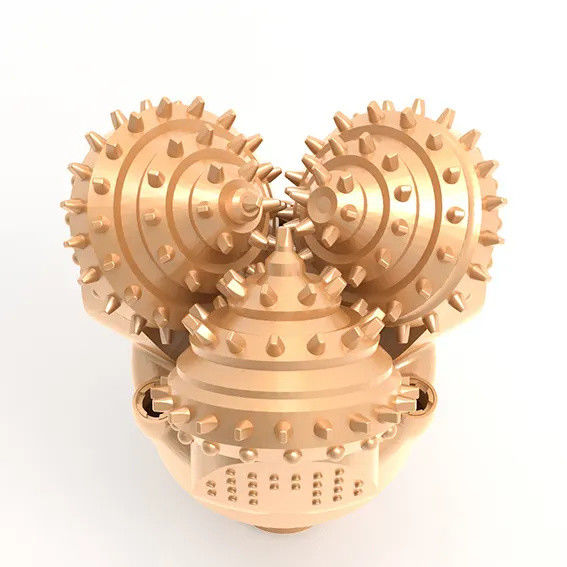 3 3/4'' IADC537 Tricone Drill Bit with Different Tooth Shapes Dome/Round Button Parabolic/Tricone bit