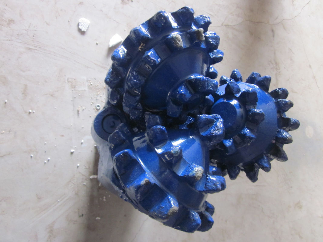 Single Layer Rubber Seal Blue Steel Tooth Bits Milled Tooth Bit Customizable Color