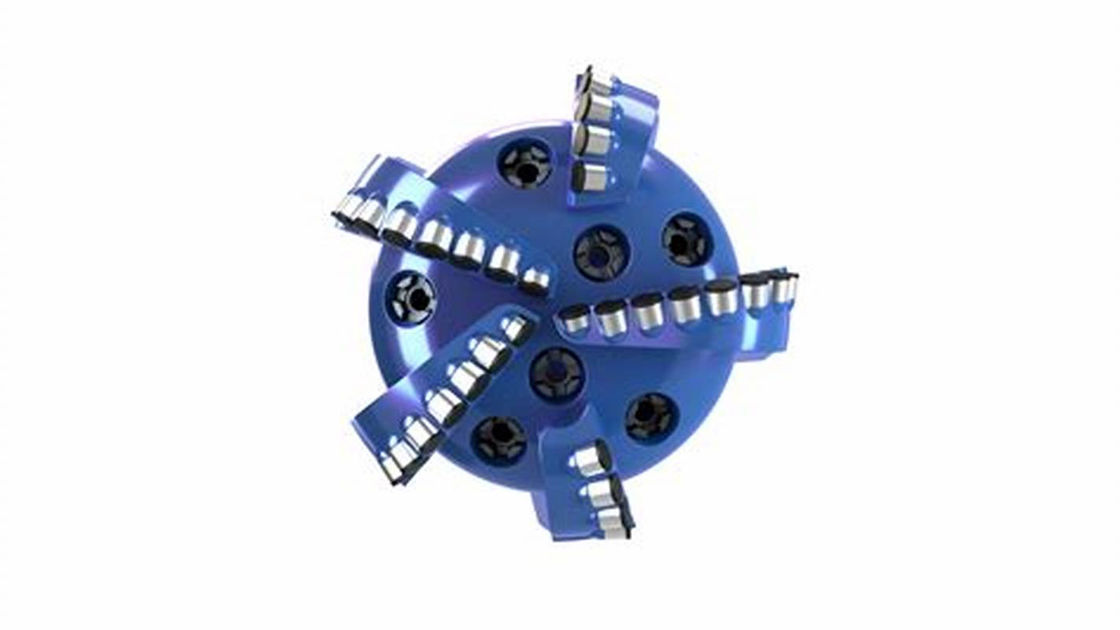 Gas PDC Drill Bit 3 Blades 4 Blades 5 Blades Diamond Drill Bit Oil And Gas