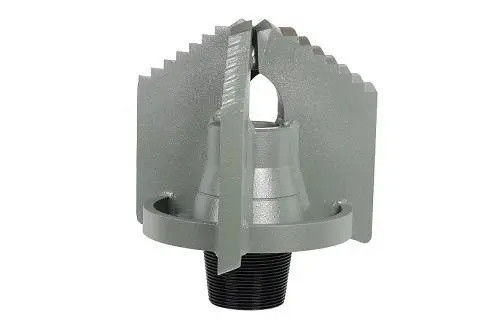 Durable Drag Drill Bit 3 Wings For For Medium / Medium Hard Formations